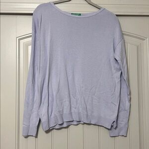 United Colors Of Benetton Lavender Knit Top